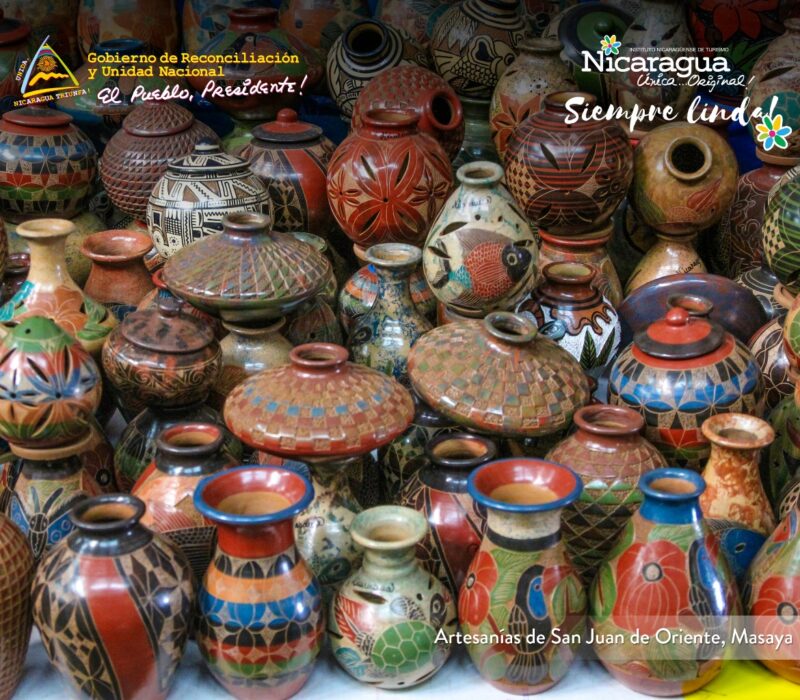 Artesanias de San Juan de Oriente Nicaragua